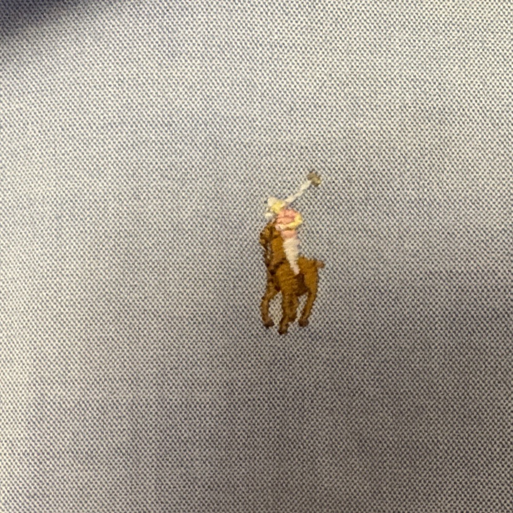 Girls Polo by Ralph Lauren Light Blue Casual Kids Dress size 4/4T - Picture 5 of 6